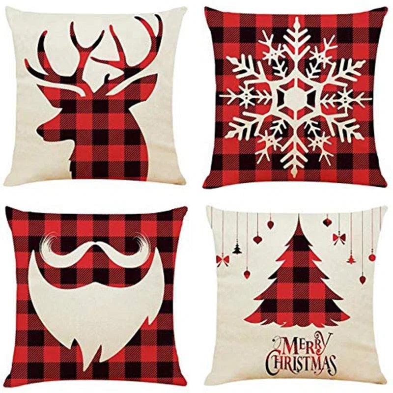 Cozy Cheer Christmas Pillow Covers