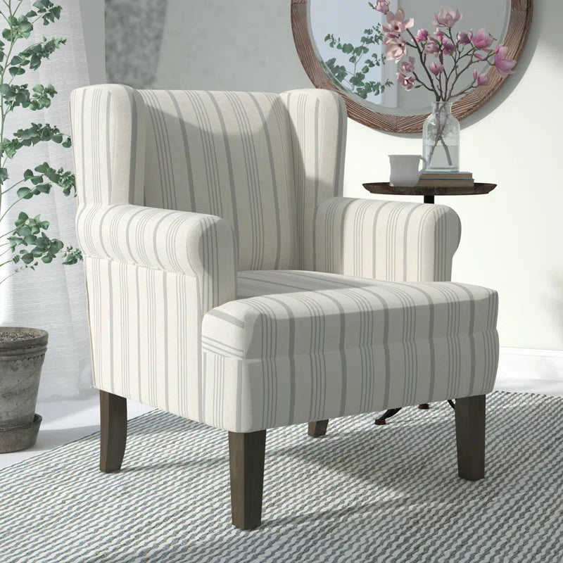 31.5" Heritage Charm Wingback Chair