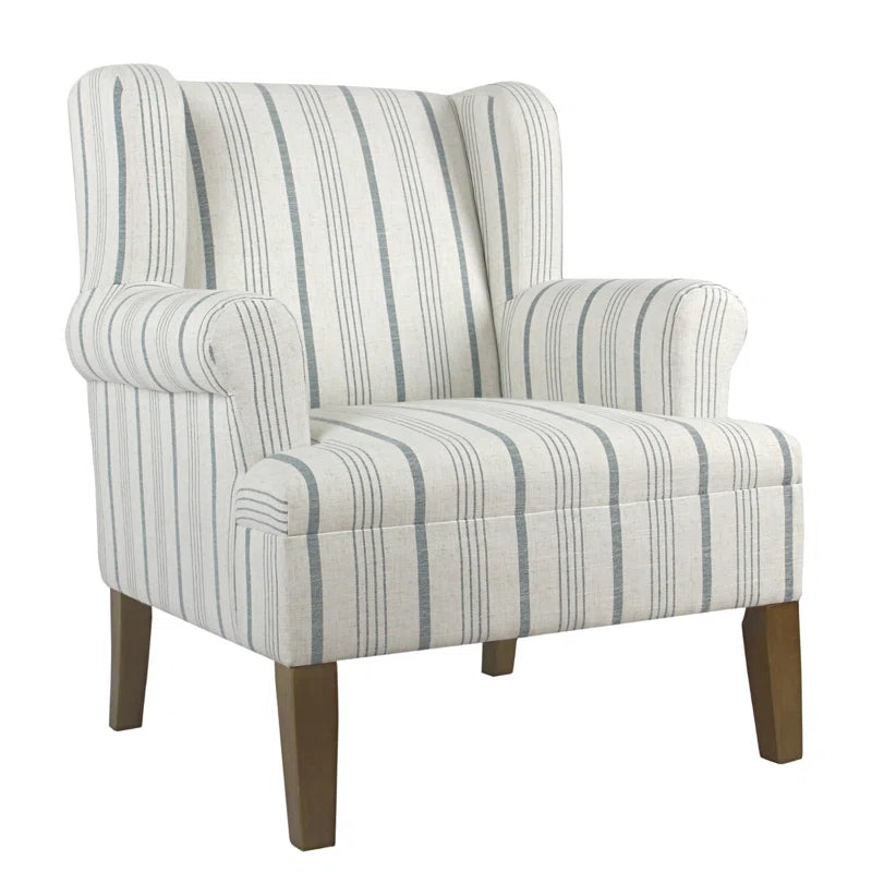 31.5" Heritage Charm Wingback Chair