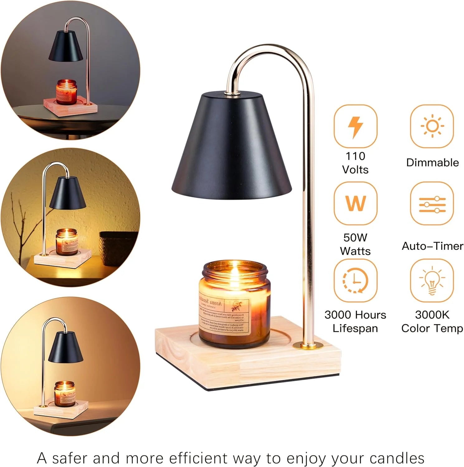 CozyGlow Electric Candle Warmer