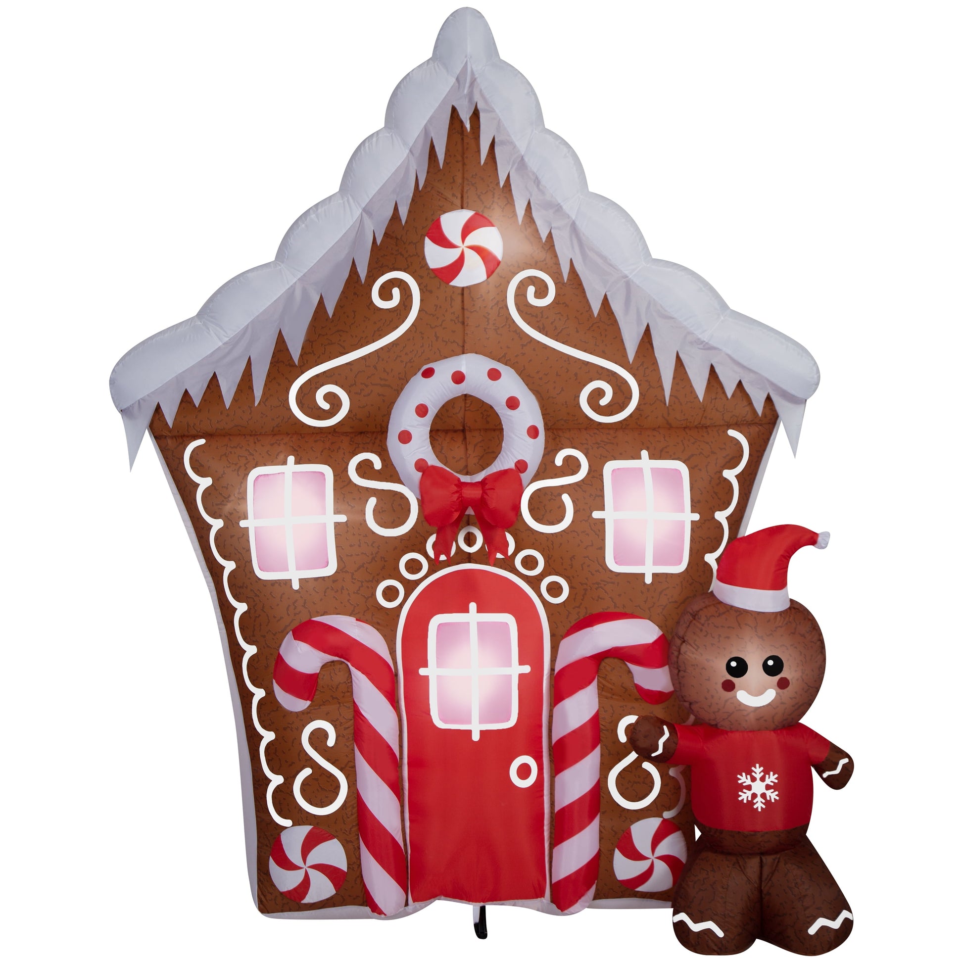 8.5 Ft Gingerbread Wonderland Inflatable