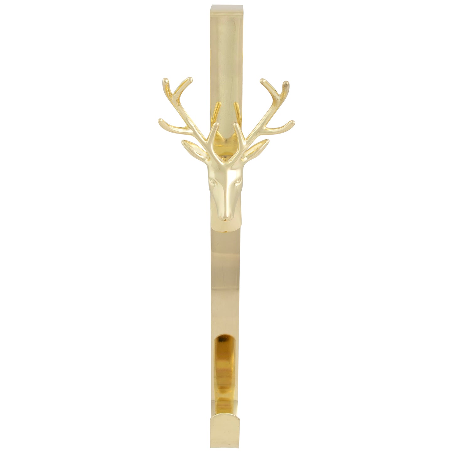 Golden Reindeer Wreath Hanger