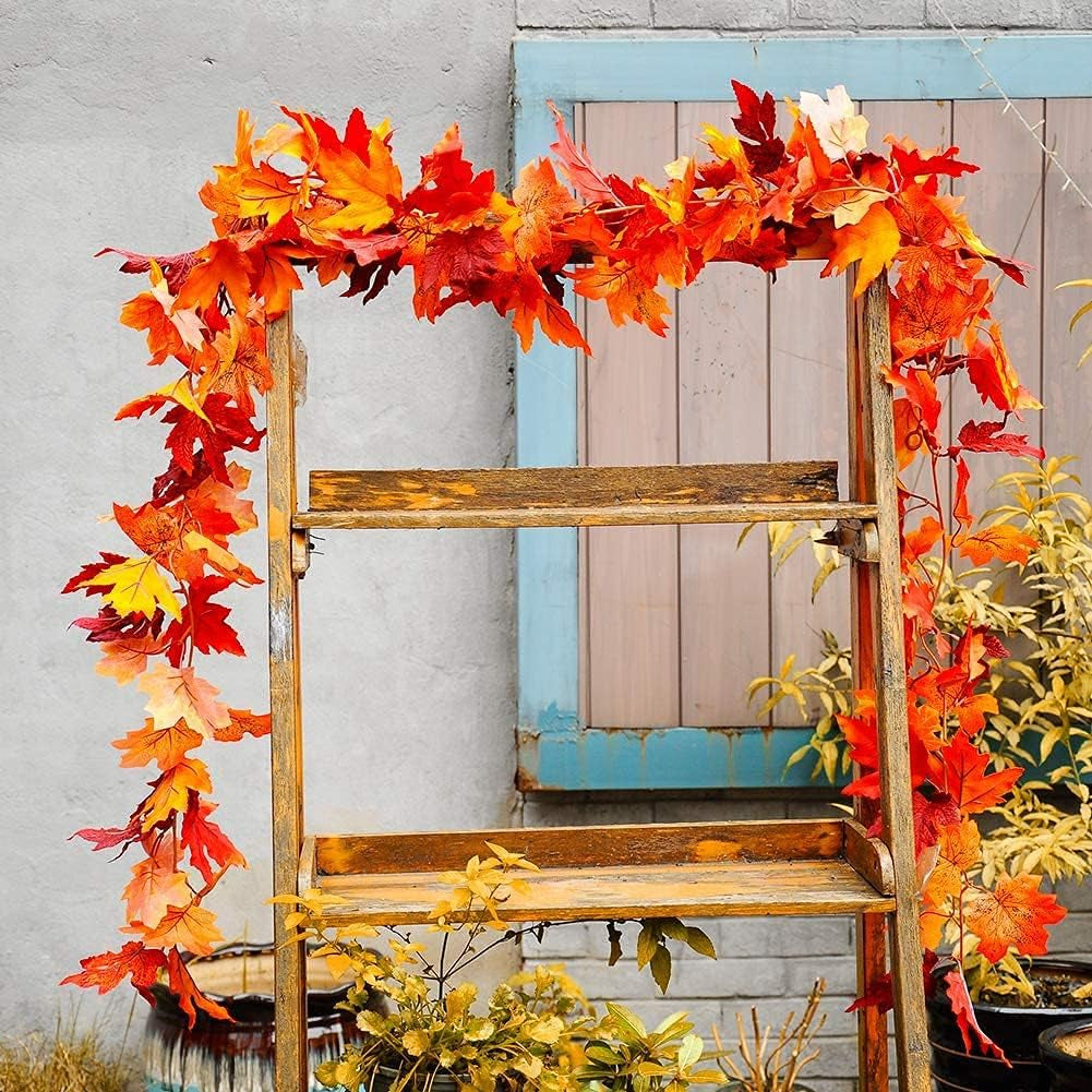 Golden Harvest Leaf Garland