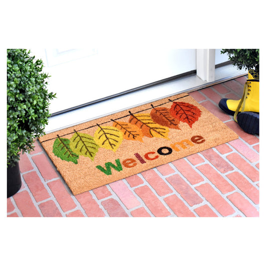 Autumn Embrace Door Mat